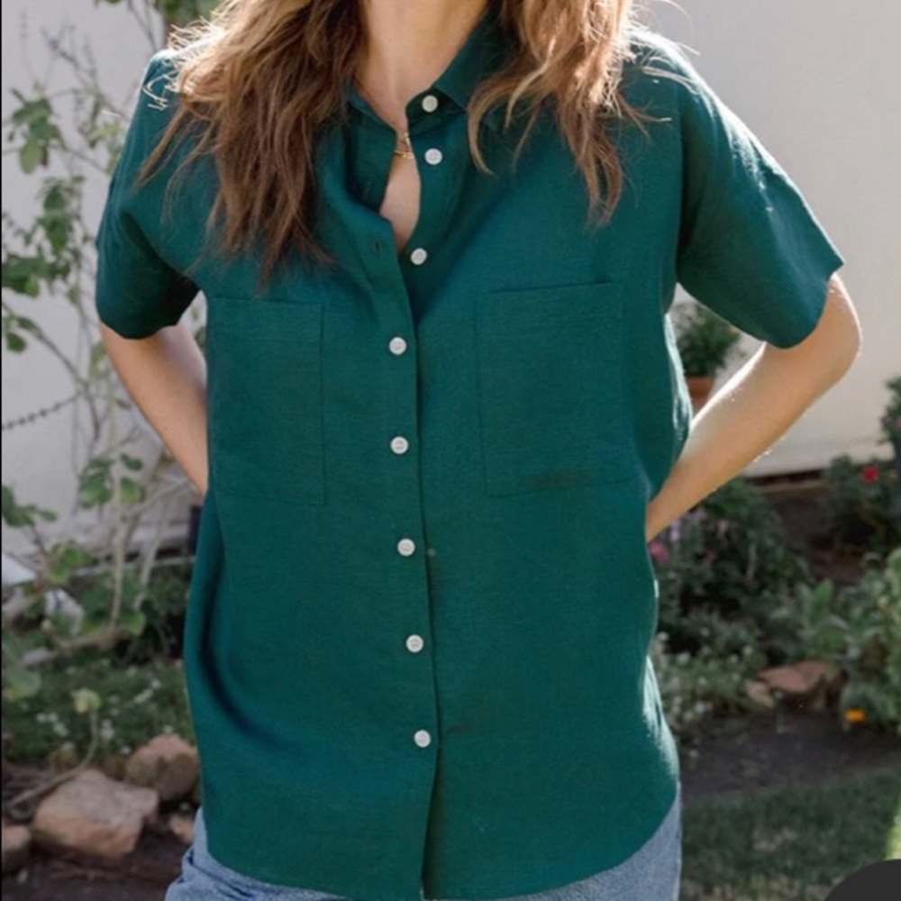 Tradlands emerald box top xs